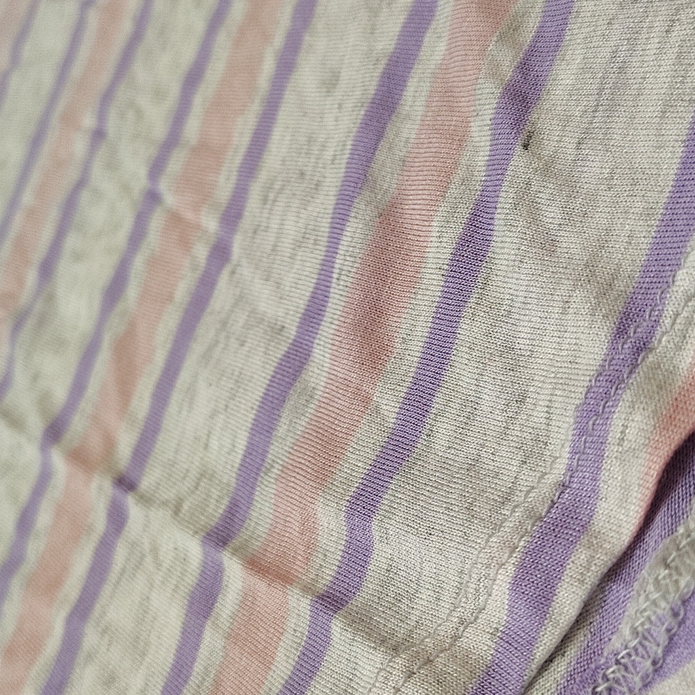 LuLaRoe Randy Multicolor Striped Top - Picture 2 of 13